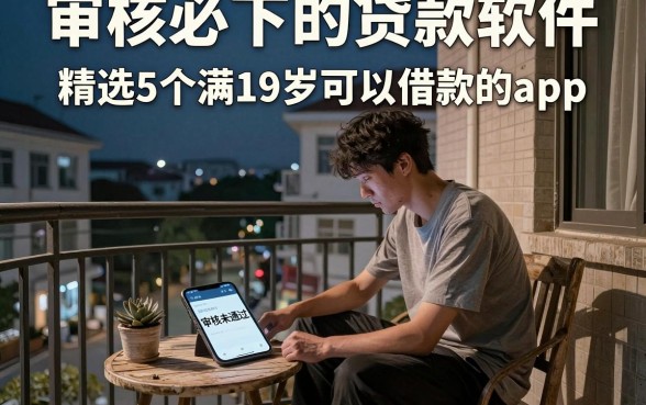 审核必下的贷款软件,精选5个满19岁可以借款的app