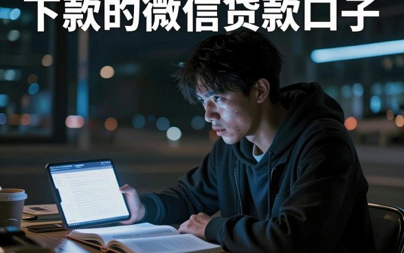 下款的微信贷款口子,详细阐述5个无视负债快速下款长期网贷的软件