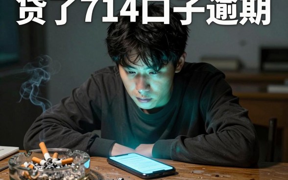 贷了714口子逾期，详细阐述5个借款快的网贷软件