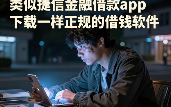 类似捷信金融借款app下载一样正规的借钱软件，深入剖析5个网黑真正能下款的软件