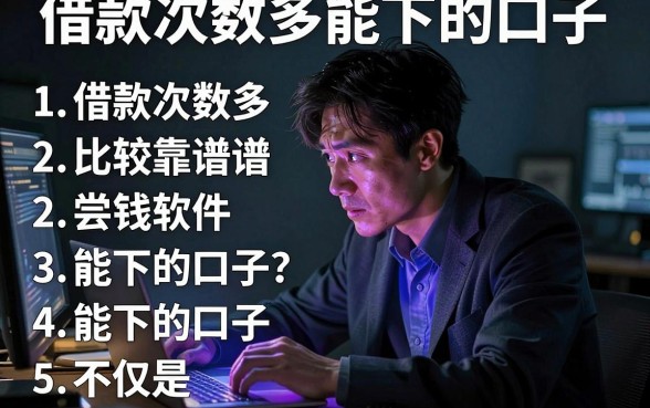 借款次数多能下的口子,细致阐述五个比较靠谱的借钱软件