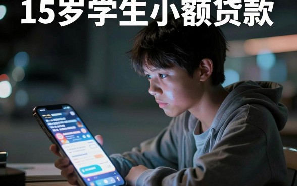 15岁学生小额贷款，枚举五个比较靠谱的借钱软件