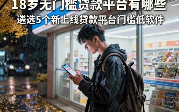 18岁无门槛贷款平台有哪些,遴选5个新上线贷款平台门槛低软件