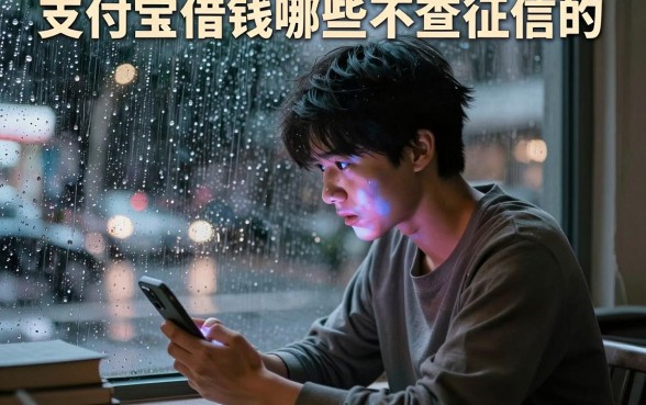 支付宝借钱哪些不查征信的，归纳五个利息低的网贷平台