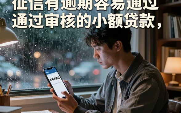 征信有逾期容易通过审核的小额贷款,详尽说明五个急用不求评分快借无忧的软件