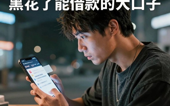 黑花了能借款的大口子,梳理五个无视一切的网贷
