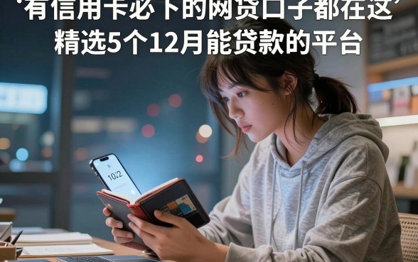 有信用卡必下的网贷口子都在这,精选5个12月能贷款的平台
