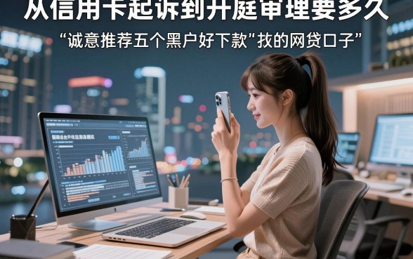 从信用卡起诉到开庭审理要多久，诚意推荐五个黑户好下款的网贷口子