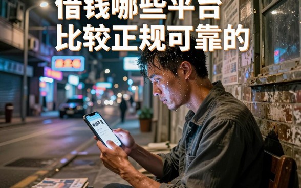 借钱哪些平台比较正规可靠的，陈列5个可以借钱不用审核的软件
