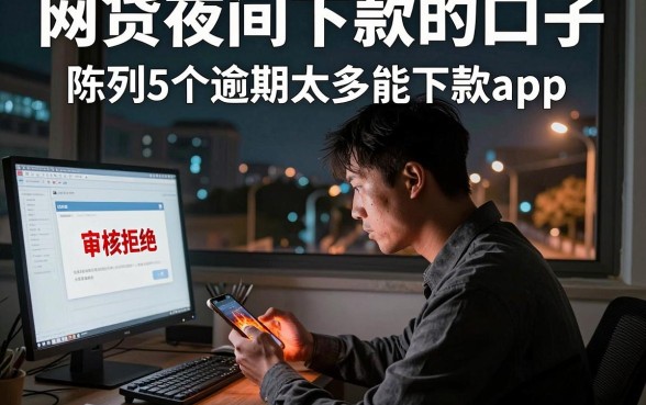 网贷夜间下款的口子，陈列5个逾期太多能下款app