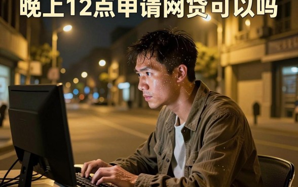 晚上12点申请网贷可以吗,遴选5个不用面签和芝麻分的贷款口子