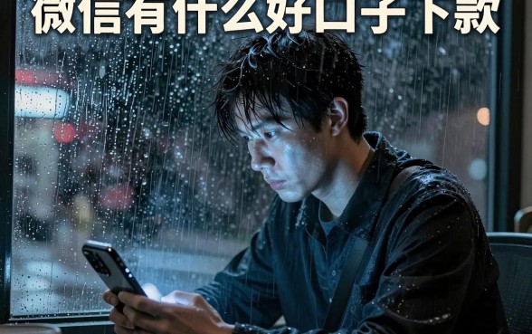 微信有什么好口子下款,筛选5个不看征信无视黑白百分百下款网贷app