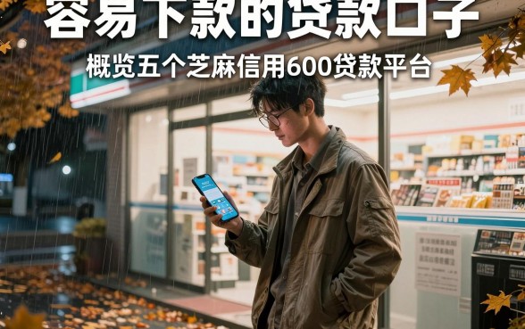 容易下款的贷款口子，概览五个芝麻信用600贷款平台