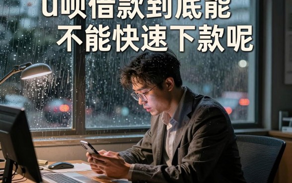u呗借款到底能不能快速下款呢,规整5个手机可以临时借钱的口子