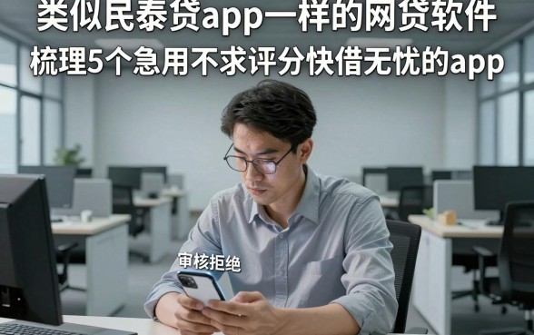 类似民泰贷app一样的网贷软件，梳理5个急用不求评分快借无忧的app