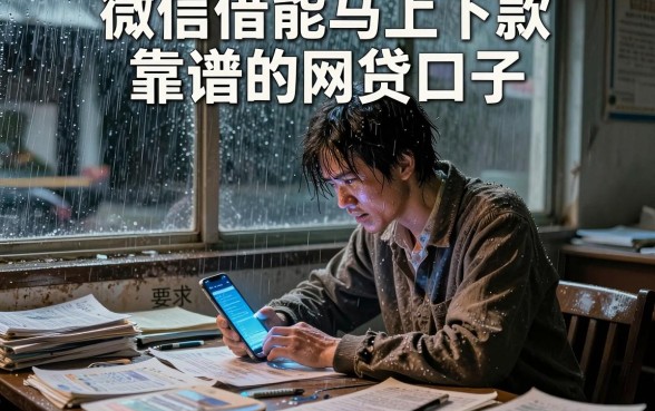 微信借能马上下款靠谱的网贷口子,遴选五个无视黑白无视征信申请就下款的平台