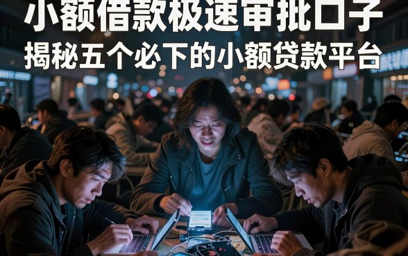 小额借款极速审批口子，揭秘五个必下的小额贷款平台