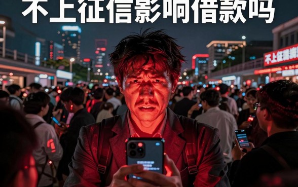 不上征信影响借款吗,理出五个无视一切必下款的口子