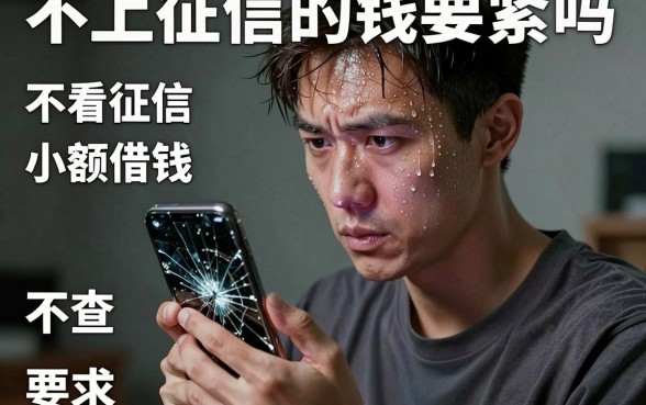 不上征信的钱要紧吗，详细阐述五个不看征信小额借钱的平台