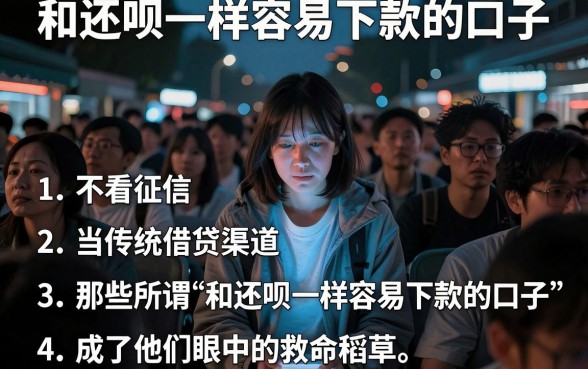 和还呗一样容易下款的口子,胪列五个不看征信无视黑白百分百下款平台
