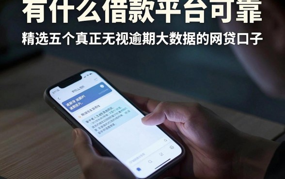 有什么借款平台可靠,精选五个真正无视逾期大数据的网贷口子