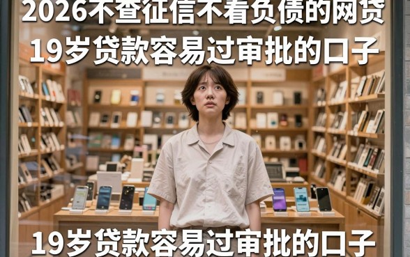 2026不查征信不看负债的网贷,胪列5个19岁贷款容易过审批的口子