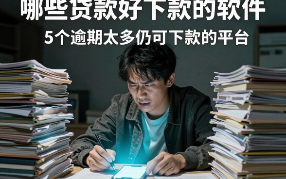 哪些贷款好下款的软件，概览5个逾期太多仍可下款的平台