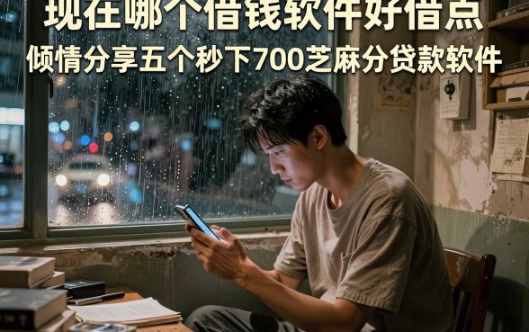 现在哪个借钱软件好借点,倾情分享五个秒下700芝麻分贷款软件