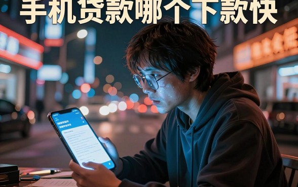 手机贷款哪个下款快，概览五个网黑全拒能下款的口子