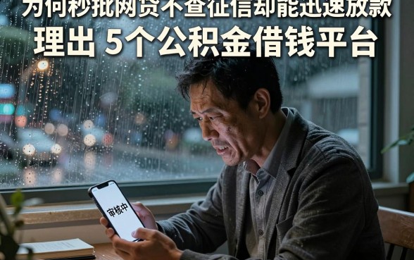 为何秒批网贷不查征信却能迅速放款,理出5个公积金借钱平台