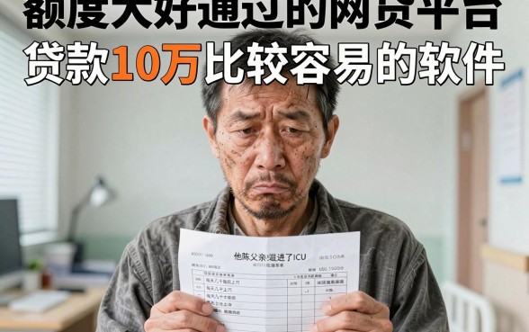 额度大好通过的网贷平台，理出五个贷款10万比较容易的软件