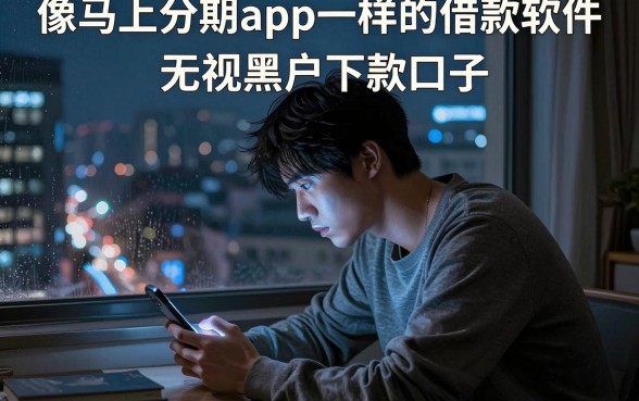 像马上分期app一样的借款软件,枚举五个无视黑户下款口子
