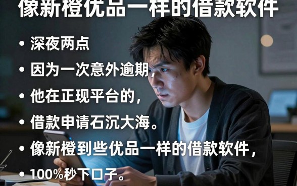 像新橙优品一样的借款软件,概括五个无视征信黑白100%秒下口子