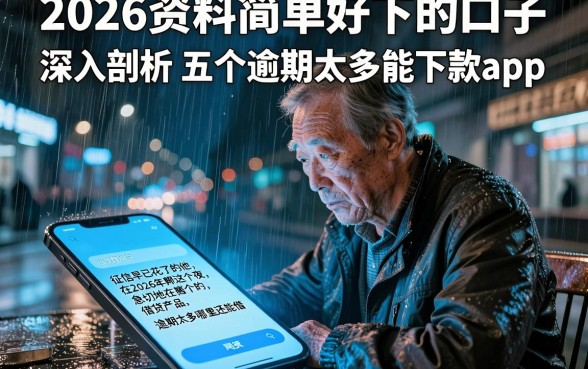 2026资料简单好下的口子，深入剖析五个逾期太多能下款app