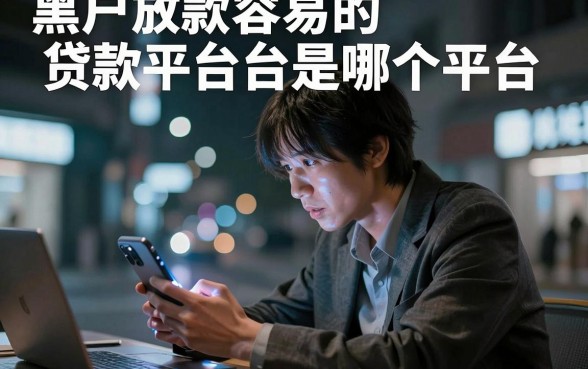 黑户放款容易的贷款平台是哪个平台，揭秘五个新号易贷速审秒下款平台