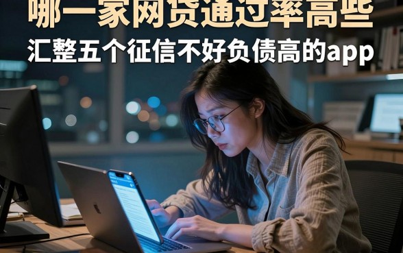哪一家网贷通过率高些，汇整五个征信不好负债高的app