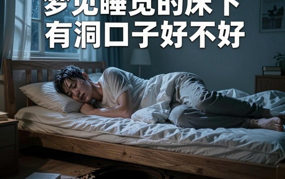 梦见睡觉的床下有洞口子好不好，筛选5个不看负债的长期网贷平台