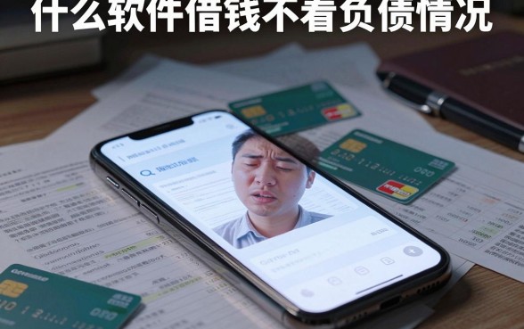 什么软件借钱不看负债情况，概括5个不查流水的小额度贷款平台