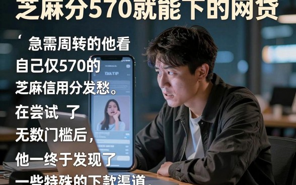芝麻分570就能下的网贷，细致阐述五个快速下款无视征信的平台
