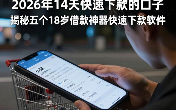 2026年14天快速下款的口子，揭秘五个18岁借款神器快速下款软件
