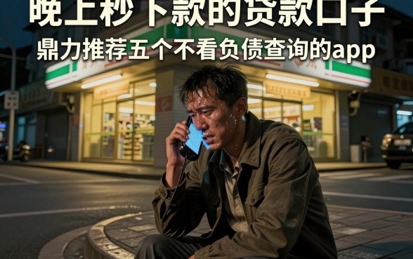 晚上秒下款的贷款口子，鼎力推荐五个不看负债查询的app