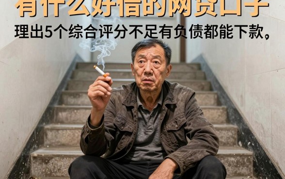 有什么好借的网贷口子,理出5个综合评分不足有负债都能下款app