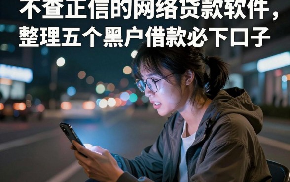 不查正信的网络贷款软件，整理五个黑户借款必下口子