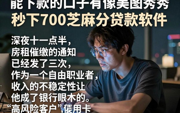 能下款的口子有像美图秀秀,详细阐述五个秒下700芝麻分贷款软件