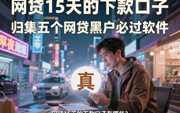 网贷15天的下款口子，归集五个网贷黑户必过软件