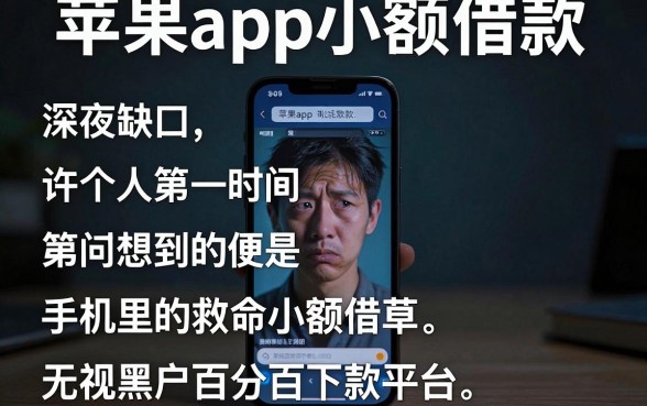 苹果app小额借款，细致阐述五个无视黑户百分百下款平台
