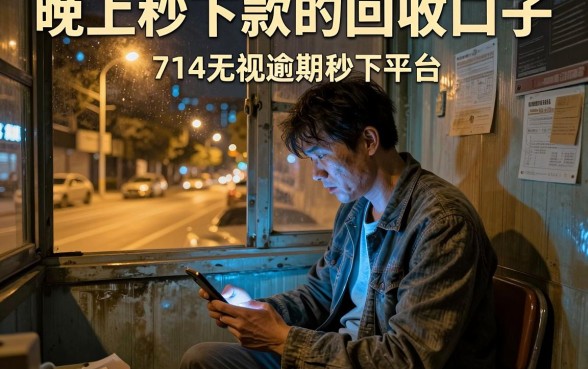 晚上秒下款的回收口子，规整五个714无视逾期秒下的平台