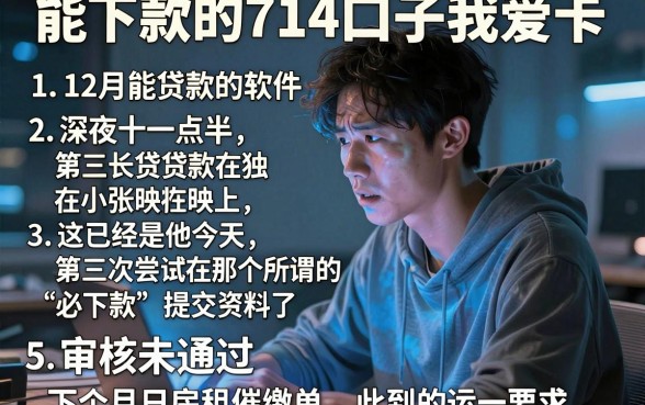 能下款的714口子我爱卡，详尽说明5个12月能贷款的软件