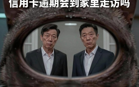 信用卡逾期会到家里走访吗,遴选五个低门槛不查征信的口子