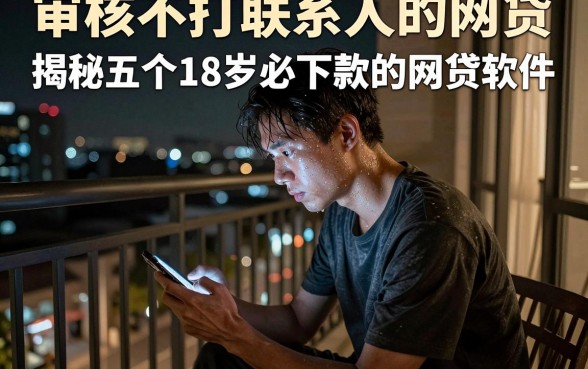 审核不打联系人的网贷，揭秘五个18岁必下款的网贷软件